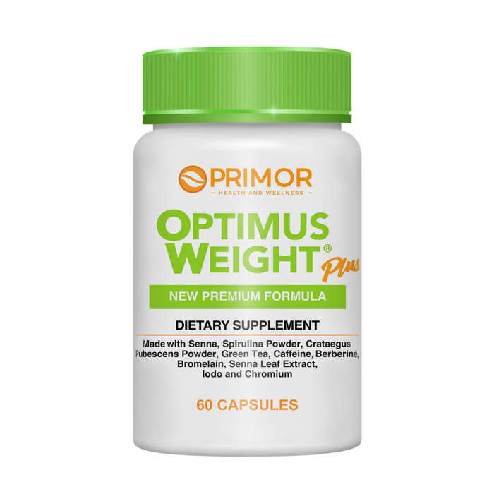 Optimus Weight PLUS Crategus Pubescens también aka Raiz Tejocote ¡NUEVO! - Tratamiento de 2 meses - Natural y seguro - Raíz de tejocote con espirulina y fibras 60 cápsulas 1 - Paquete